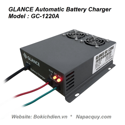 Nạp ắc quy ô tô và máy phát điện 12V Glance GC-1220A